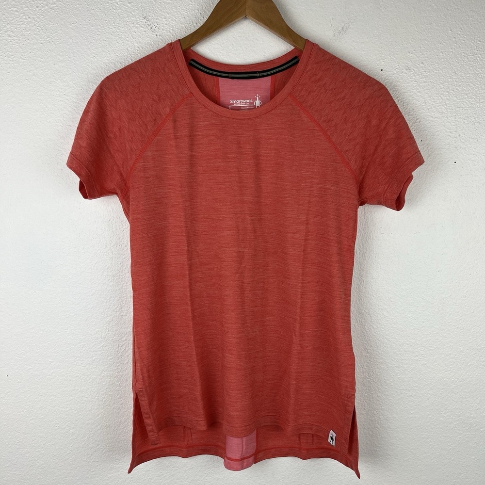 Smartwool Women's Short Sleeve Tee - Coral